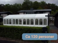 Partytält för 120 personer (9x12m)