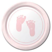 Baby assiett rosa