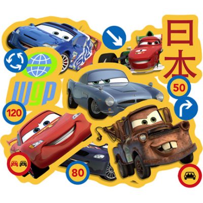 Disney cars 2, confetti