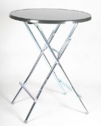 Ståbord / Barbord fällbart 85 cm i diam.