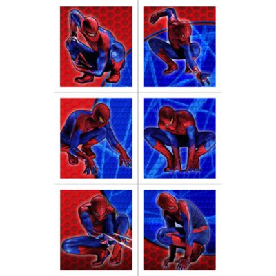 Klistermärke, Spiderman