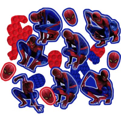 Confetti, spiderman