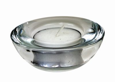 Ljusstake glas