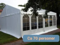 Partytält 8x9 meter i storlek
