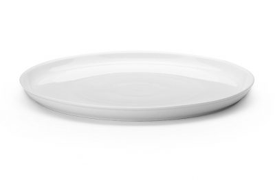 Uppläggningsfat Ø470x55 mm vit