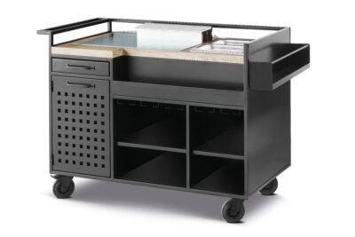 Bardisk 132 cm på hjul