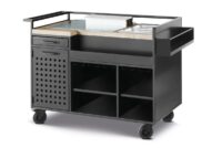 Bardisk 132 cm på hjul